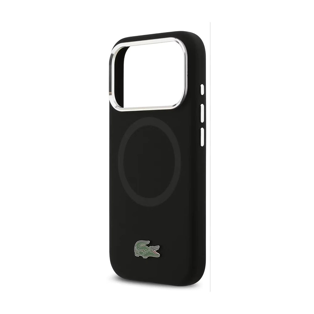 Lacoste MagSafe Silicone Case with Metal Logo – iPhone 17 Pro / Pro Max