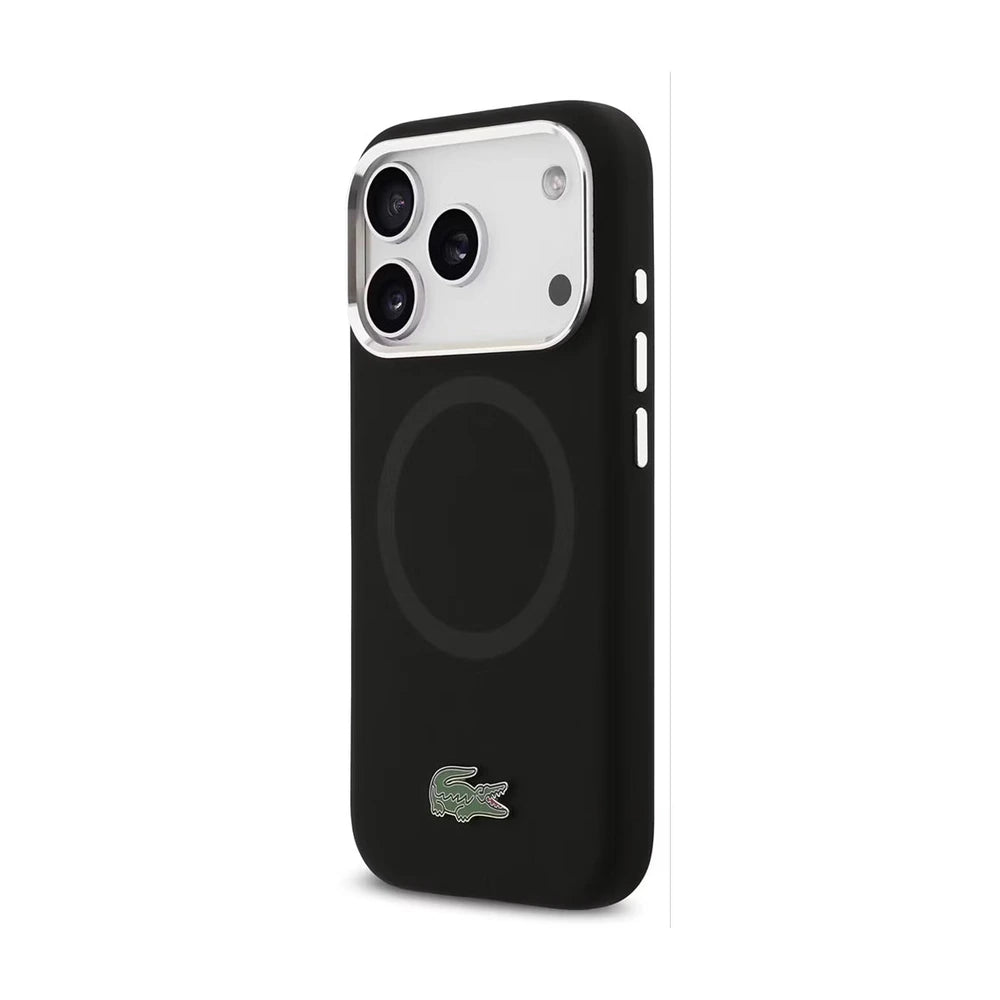 Lacoste MagSafe Silicone Case with Metal Logo – iPhone 17 Pro / Pro Max
