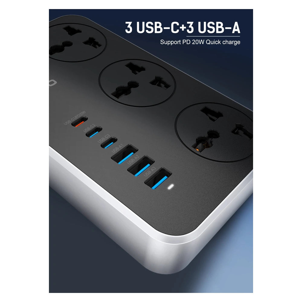 LDNIO SC3604C 2500W Power Strip