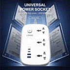 LDNIO SC6 45W Power Strip with 2m Cord