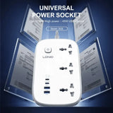 LDNIO SC6 45W Power Strip with 2m Cord