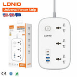 LDNIO SC6 45W Power Strip with 2m Cord