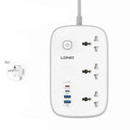 LDNIO SC6 45W Power Strip with 2m Cord