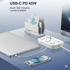 LDNIO SC6 45W Power Strip with 2m Cord