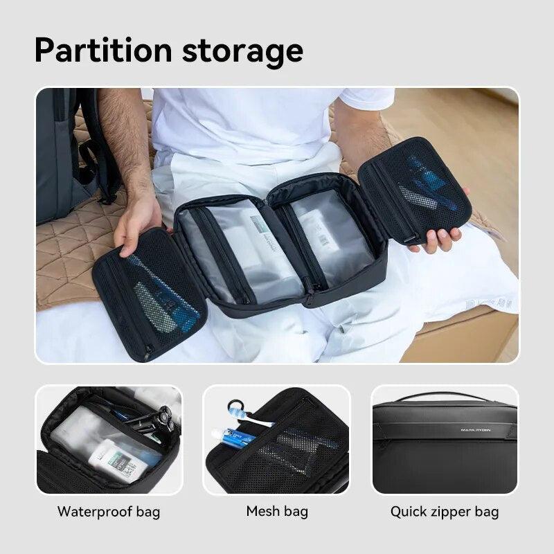Mark Ryden Compact Size and Large Capacity Multi-Layer Paged Washbag - Saleshubstore