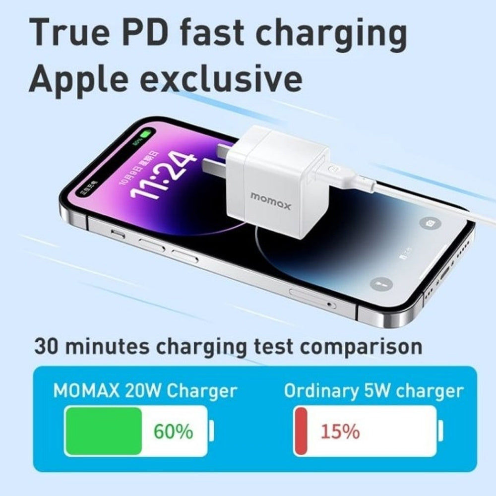 momax OnePlug 30W GaN mini USB-C Charger