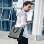 Mark Ryden 15.6" Laptop Messenger Leather WaterProof Bag - Saleshubstore