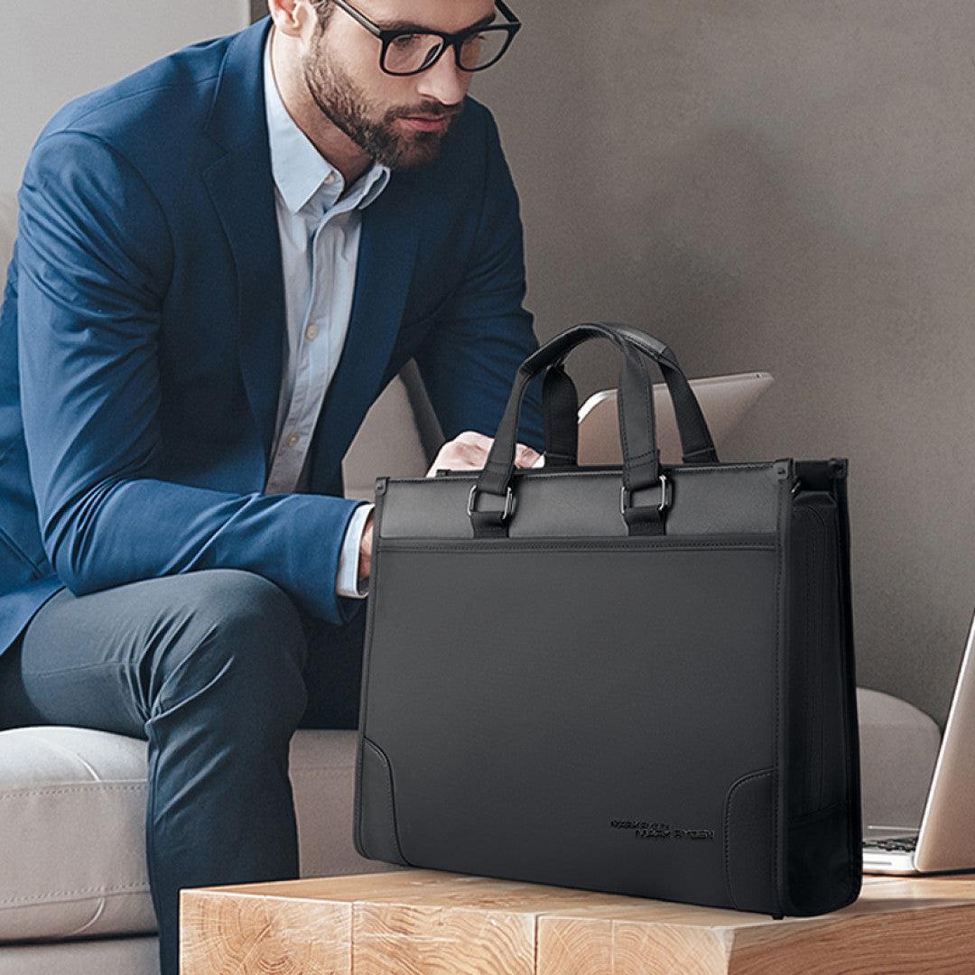 Mark Ryden 15.6" Laptop Messenger Leather WaterProof Bag - Saleshubstore