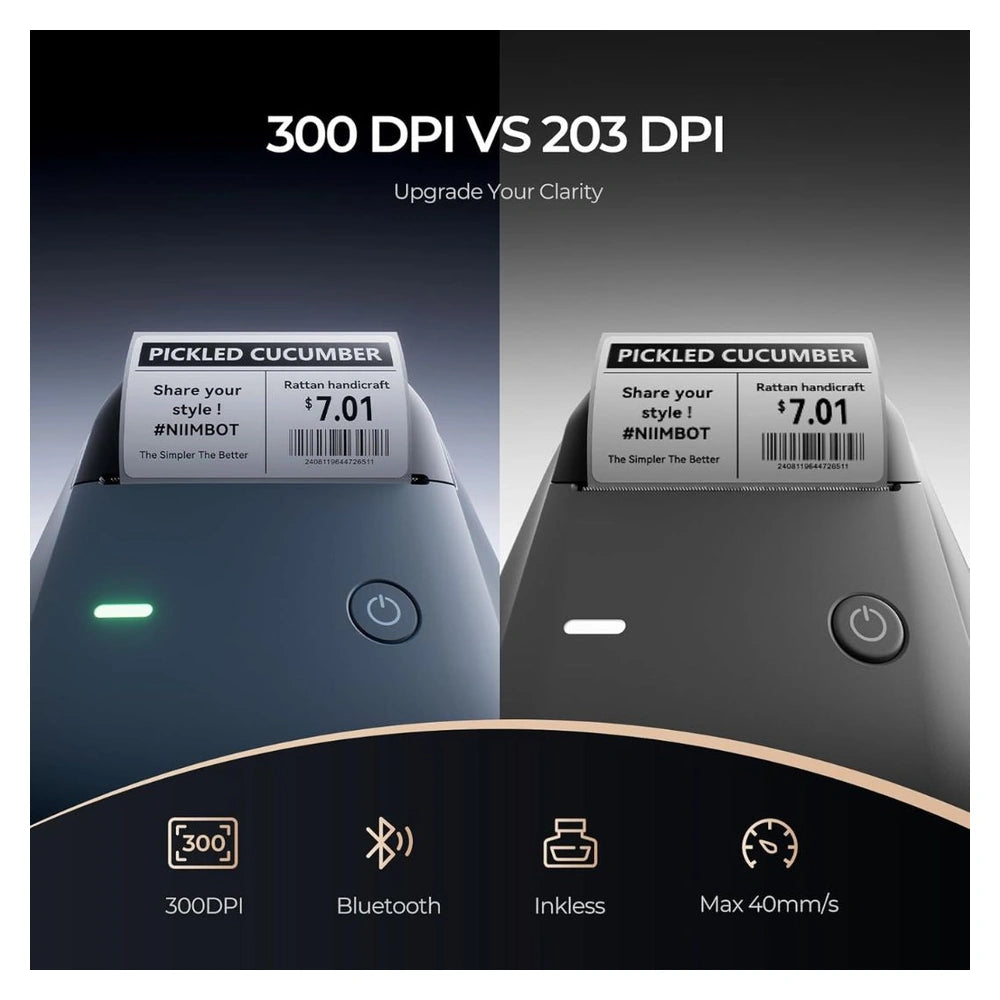 NIIMBOT B1 Pro Bluetooth Label Printer