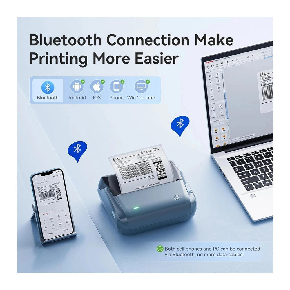 NIIMBOT B4 Bluetooth Thermal Label Printer
