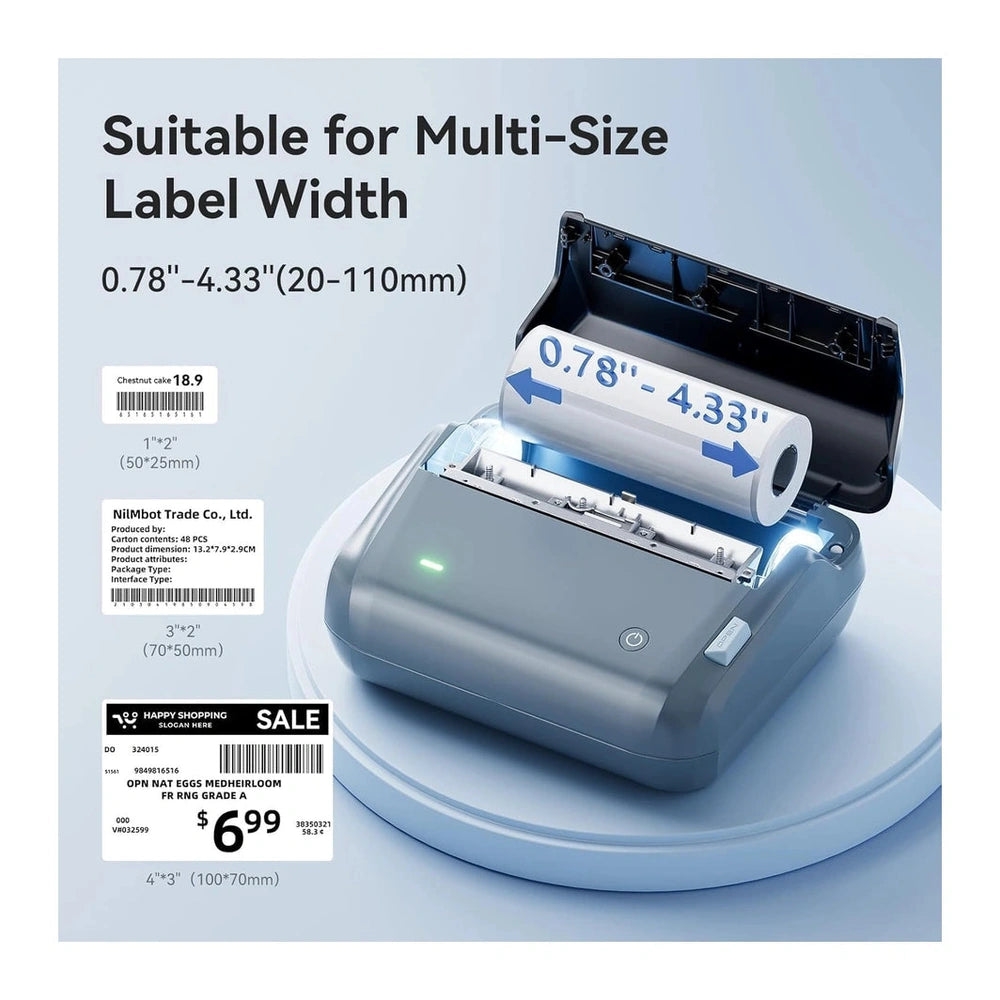 NIIMBOT B4 Bluetooth Thermal Label Printer