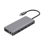 Powerology 12-in-1 USB-C hub ports and design