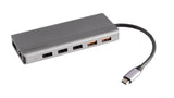 Powerology 12-in-1 USB-C hub display outputs