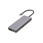 Powerology 13-in-1 USB-C hub front product view