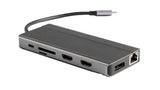 Powerology 13-in-1 USB-C hub ports and design