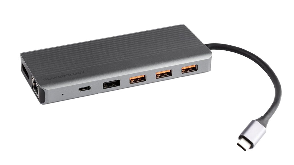 Powerology 13-in-1 USB-C hub connectivity features