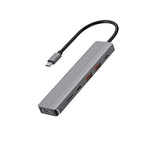 Powerology 6-in-1 Slim 4K USB-C Hub - official view 1
