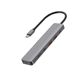 Powerology 6-in-1 Slim 4K USB-C Hub - official view 1