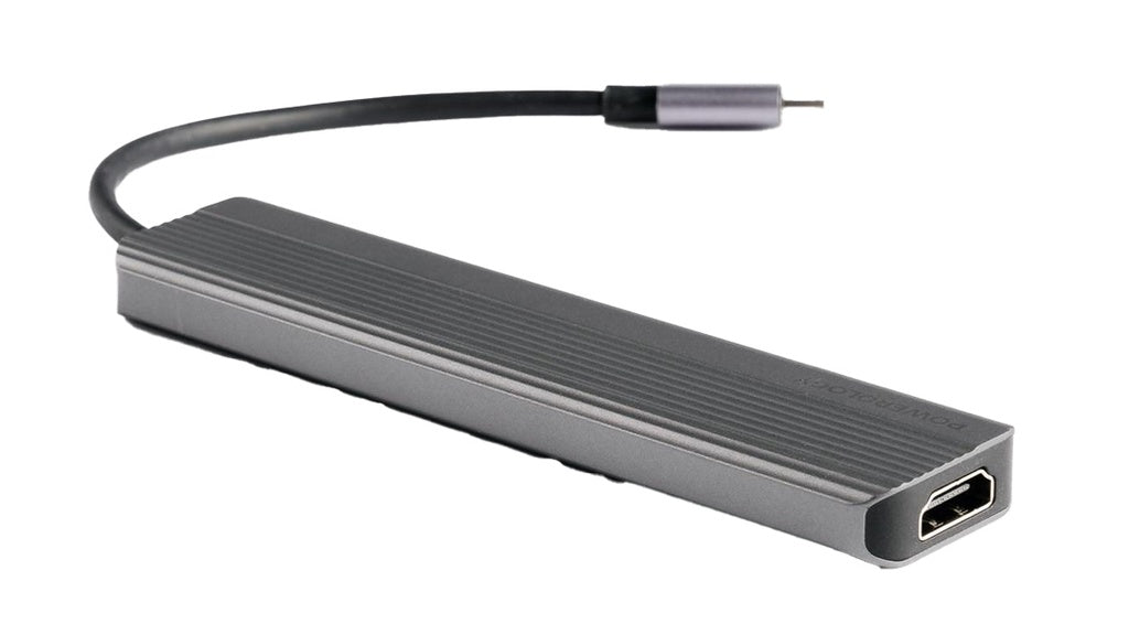 Powerology 6-in-1 Slim 4K USB-C Hub - official view 5
