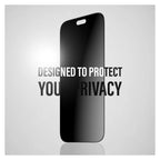 PanzerGlass 2-Way Privacy Screen Protector for iPhone 18 Pro Max - EasyAligner