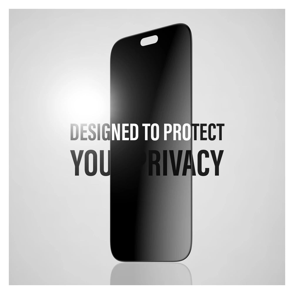 PanzerGlass 2-Way Privacy Screen Protector for iPhone 18 Pro - EasyAligner