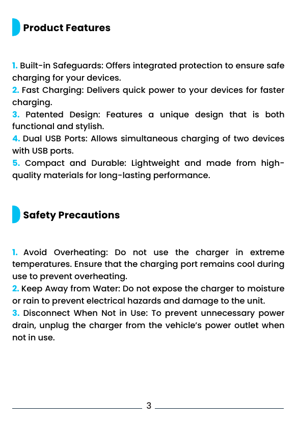 Powerology 65W PD + QC LED Car Charger official Powerology guide image 3