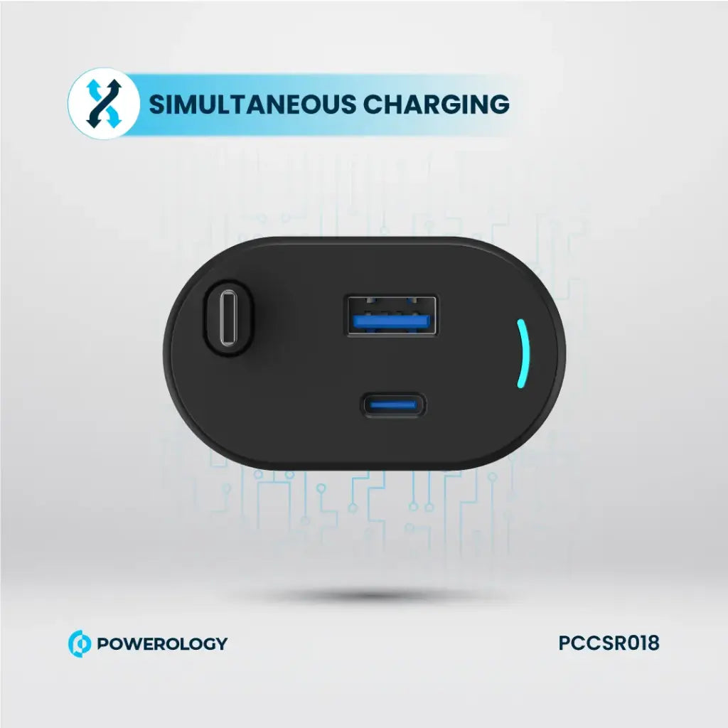 Powerology 70W Retractable USB-C Car Charger official product image 7
