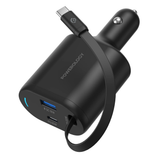 Powerology 115W Retractable USB-C Car Charger - official view 1