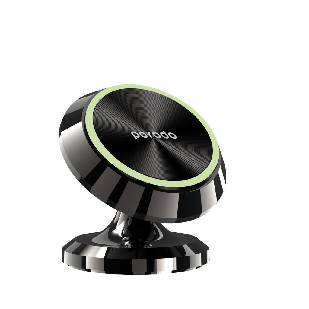 Porodo 3 Circular Discs Magnetic Car Mount Black additional view