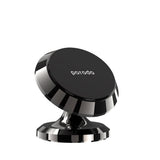 Porodo 4 Circular Discs Magnetic Car Mount Black detail view