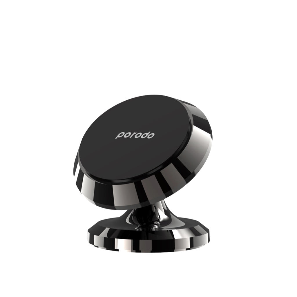 Porodo 4 Circular Discs Magnetic Car Mount Black