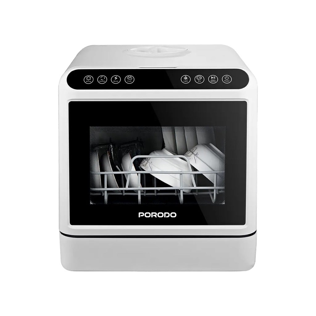 Porodo Lifestyle Counter-Top Dishwasher White