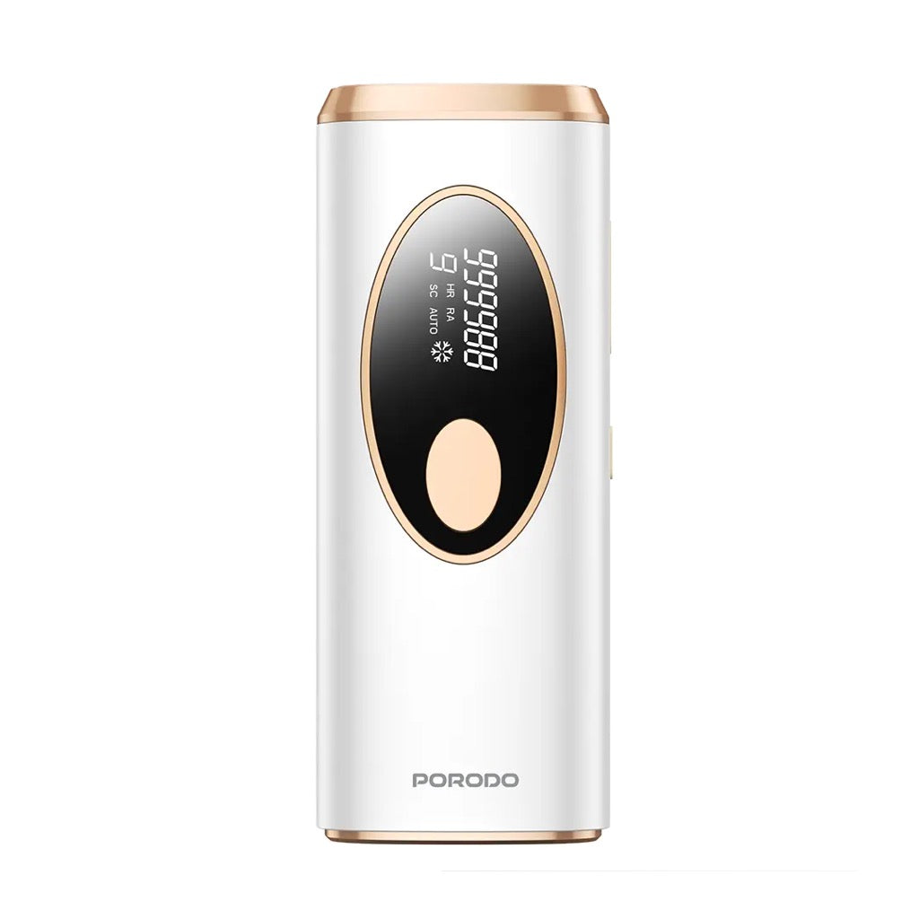 Porodo Lifestyle IPL Hair Removal Advanced Skincare Technology White