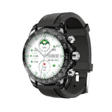 Porodo RAYTONA Smart Watch With Silicone And Metal Strap - Black