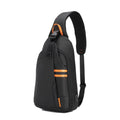 Porodo Gaming Water-Resistant PU Sling Bag with USB-C Port Black