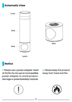 Powerology 260ml Hydrogen Water Bottle with OLED official Powerology guide image 2