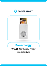 Powerology Vivant Mini Thermal Printer official Powerology guide image 1