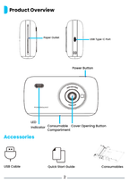 Powerology Vivant Mini Thermal Printer official Powerology guide image 2