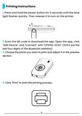 Powerology Vivant Mini Thermal Printer official Powerology guide image 5