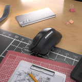 Porodo Vertical 4000 DPI Wireless Mouse – Black