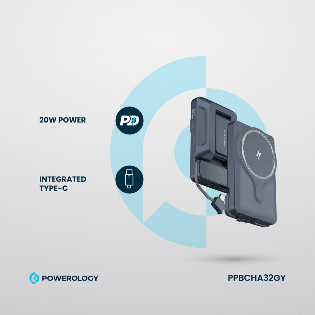 Powerology 5000mAh Magnetic Power Bank Car Mount official product image 11