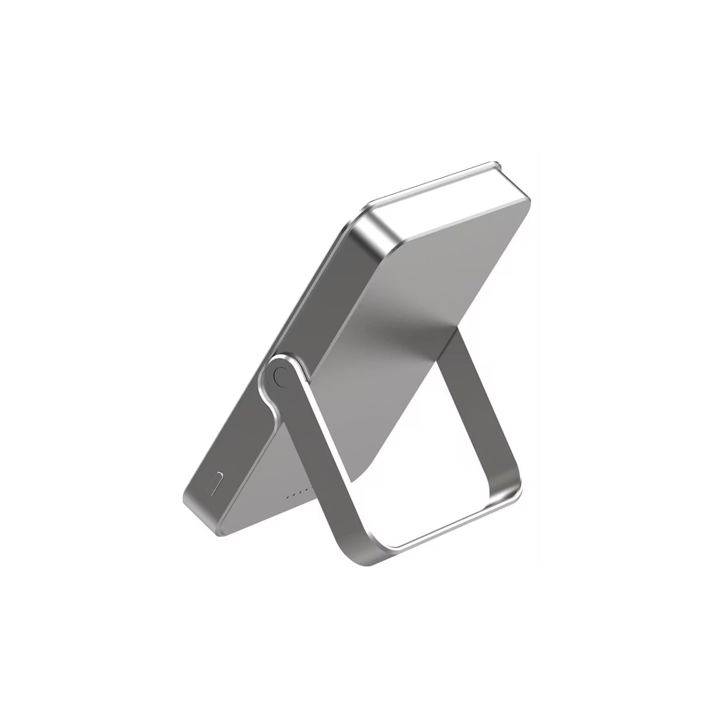 Powerology 10000mAh magnetic power bank in Titanium product view