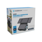 Powerology 284Wh 300W Portable Solar Power Generator - official view 3