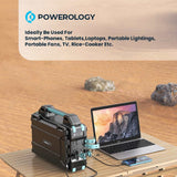 Powerology 284Wh 300W Portable Solar Power Generator official product image 10