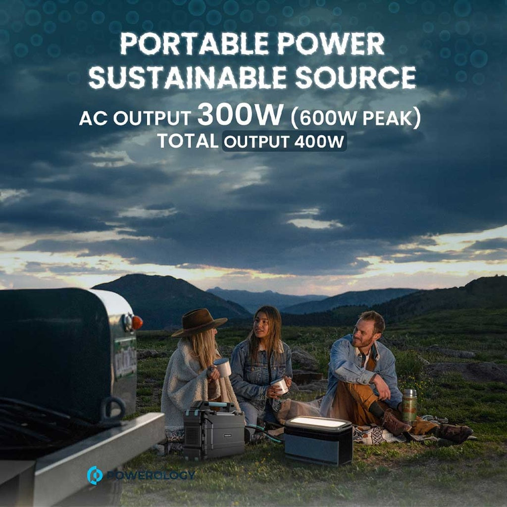 Powerology 284Wh 300W Portable Solar Power Generator official product image 11
