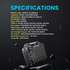 Powerology 284Wh 300W Portable Solar Power Generator official product image 17