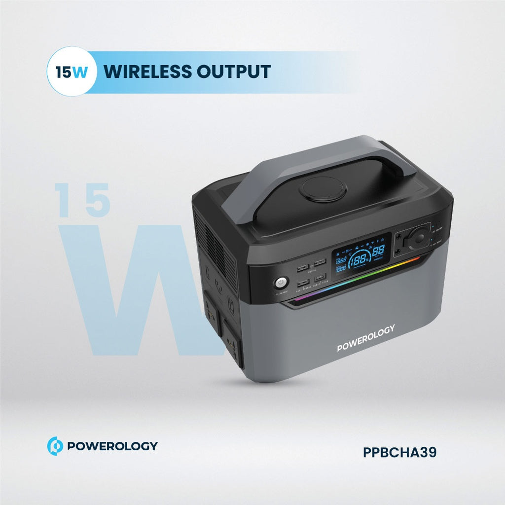 Powerology 384Wh 600W Portable Power Generator official product image 9