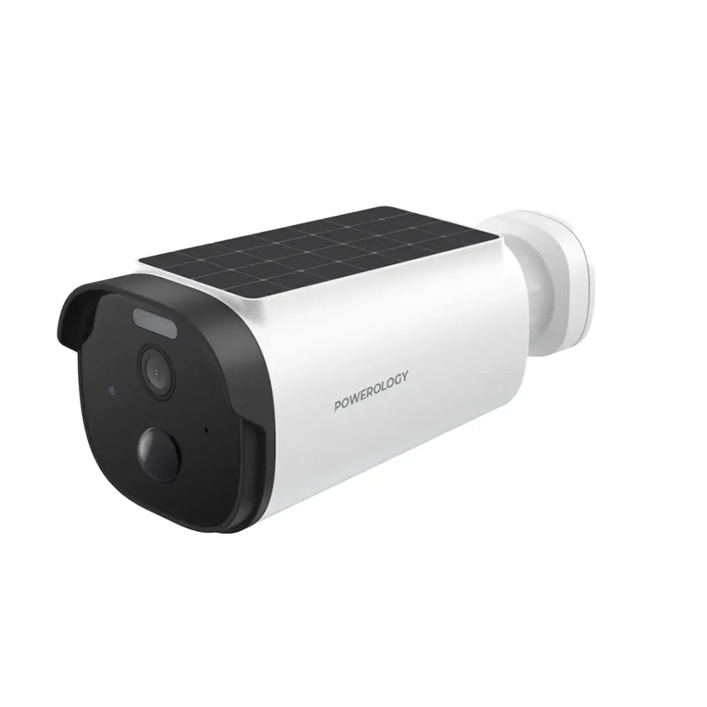 Powerology Built-In Solar Outdoor Camera - official view 1