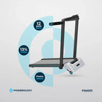 Powerology Folding Treadmill with 5-Level Incline - official view 2