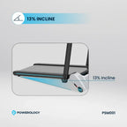 Powerology Folding Treadmill with 5-Level Incline - official view 4